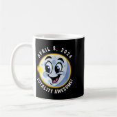 Mug Enfants Éclipse Solaire 8 Avril Sourire (Gauche)