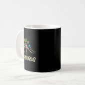 Mug Enfants Eggasaurus Pâques Stegosaurus Dinosaure Ga (Devant gauche)