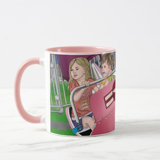 Mug Enfants en art lunaire du Carnaval (Gauche)