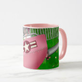 Mug Enfants en art lunaire du Carnaval (Devant droit)