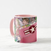 Mug Enfants en art lunaire du Carnaval (Devant gauche)