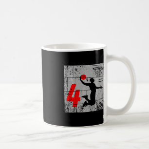 Mug Enfants en détresse 4 ans 4e anniversaire de baske