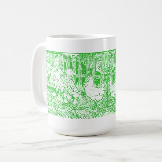 Mug Enfants et bébés de l'ère victorienne (Devant gauche)