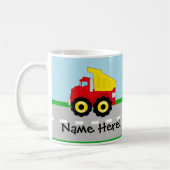 Mug Enfants garçons Construction camion (Gauche)