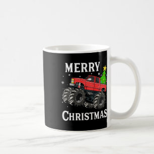 Mug Enfants Garçons Noël Monster Camion Enfants Merry
