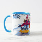 Mug Enfants Génialement Dormir Hiver Amusants (Gauche)