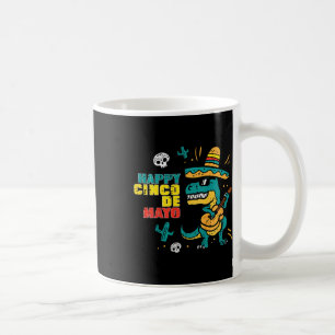 Mug Enfants heureux Cinco De Mayo Dino Trex Cinco De M