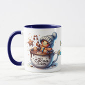Mug Enfants heureux Hanoukka Cocoa (Gauche)