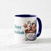 Mug Enfants heureux Hanoukka Cocoa (Devant droit)