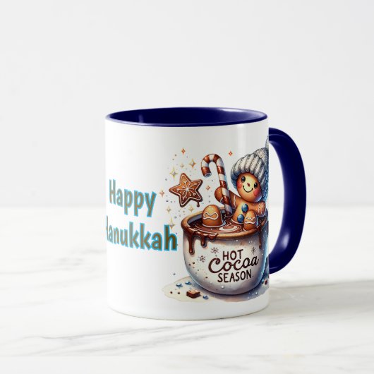 Mug Enfants heureux Hanoukka Cocoa (Devant droit)