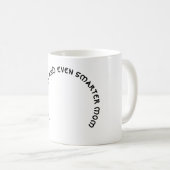 Mug Enfants intelligents et mère encore plus intellige (Devant droit)