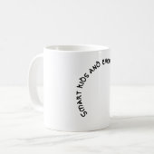 Mug Enfants intelligents et mère encore plus intellige (Devant gauche)
