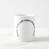 Mug Enfants intelligents et mère encore plus intellige (Centre)