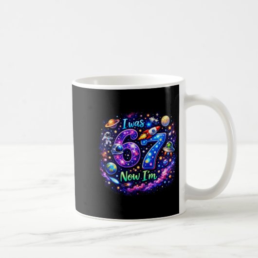 Mug Enfants j'avais 6 ans Maintenant j'ai 7 ans Garçon (Droite)