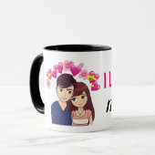 Mug Enfants Je T'aime (Devant gauche)
