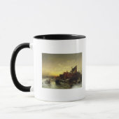 Mug Enfants jouant sur la glace (Gauche)