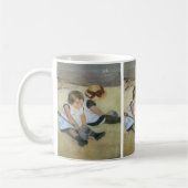 Mug Enfants jouant sur la plage par Mary Cassatt (Gauche)