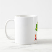 Mug Enfants joueuses assis sous un arbre de pomme (Gauche)