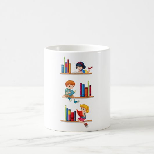 Mug Enfants Lecture Livres (Centre)