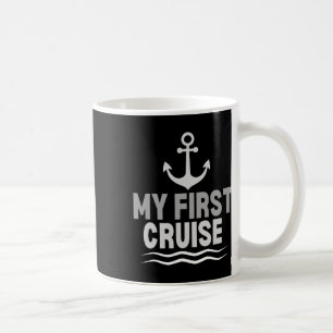 Mug Enfants Ma première croisière Ancre Vacances en cr
