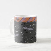 Mug Enfants Mignon Épouvantable Noir (Devant gauche)