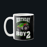 Mug Enfants Monster Camion Birthday Boy Is 2 Kids 2nd<br><div class="desc">Enfants Monster Camion Birthday Boy Is 2 Enfants 2nd Birthday Car Party.</div>