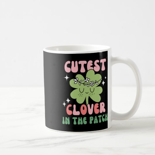 Mug Enfants Plus Mignon Trèfle Dans Le Patch Tout-Peti (Droite)