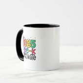 Mug Enfants pré-K Grad 2025 Préscolaire Graduation (Devant gauche)