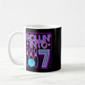 Mug Enfants Rollin In 7 Bowling Bowler 7e Anniversaire (Gauche)