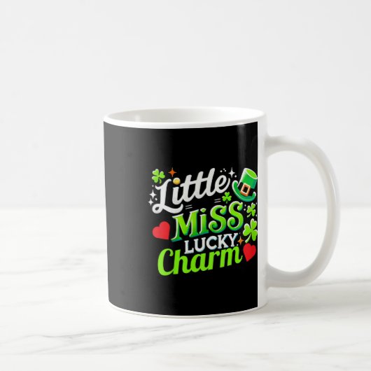 Mug Enfants Saint-Patrick Filles Tout-Petits Shamrock (Droite)