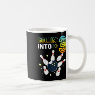 Mug Enfants Se Roulant Dans 3 Ans Anniversaire Bowling