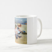 Mug Enfants sur la plage, Cassatt (Devant droit)
