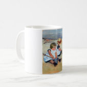 Mug Enfants sur la plage, Cassatt (Devant gauche)