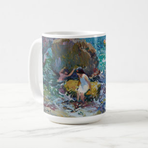 Mug Enfants sur le rivage, Jávea Joaquín Sorolla