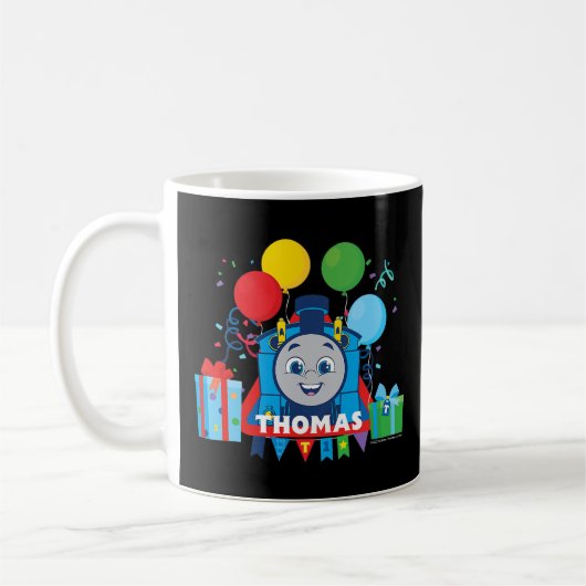 Mug Enfants Thomas & Amis - Ballons d'anniversaire (Gauche)
