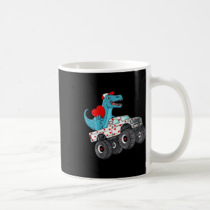 Mug Enfants Valentines Jour T Rex équitation Monster T