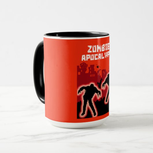 Mug Enfants Zombie Apocalypse (Devant gauche)