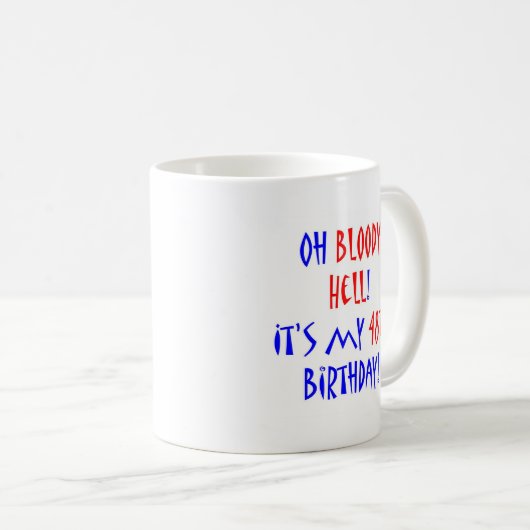 Mug Enfer 48 sanglant (Devant droit)