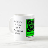 Mug Enfer N'A Pas De Furie Comme Une Sorcière Menopaus (Devant gauche)