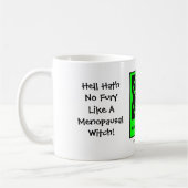 Mug Enfer N'A Pas De Furie Comme Une Sorcière Menopaus (Gauche)