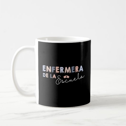 Mug Enfermera De La Escuela École Latine Infirmière (Gauche)