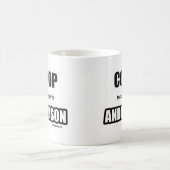 Mug Enfermez-moi avec Anderson (Centre)