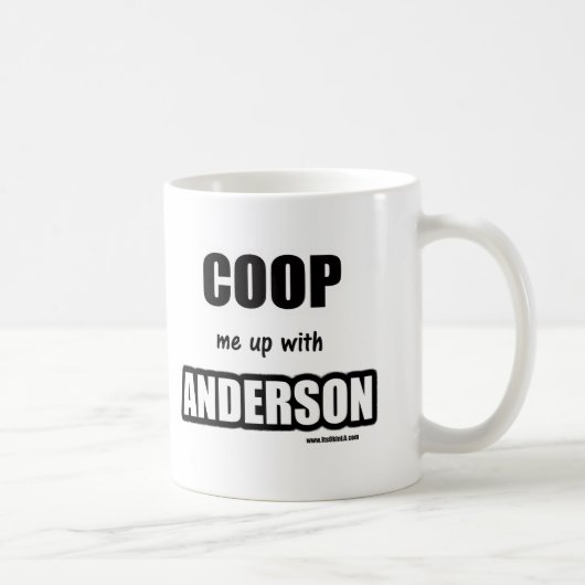 Mug Enfermez-moi avec Anderson (Droite)