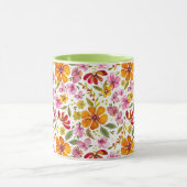 Mug Enfin Fleurs Aquarelle de Printemps (Centre)