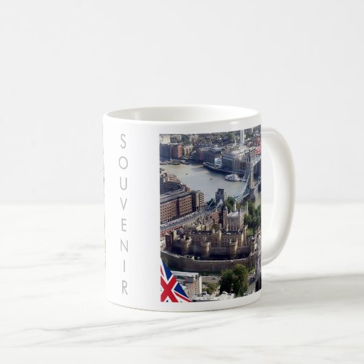 Mug ENG064 LONDRES Panorama, Angleterre, (Devant droit)