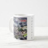 Mug ENG064 LONDRES Panorama, Angleterre, (Devant gauche)