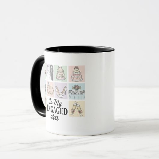 Mug Engagé, Mug Engagé Faire-part, Era Engagé (Devant gauche)