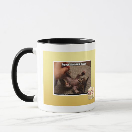 Mug Engagez le mode minuscule d'attaque ! (Gauche)