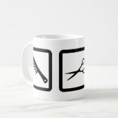 Mug engin de coupe-cheveux (Devant gauche)