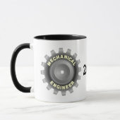 Mug Engin mécanique Gray (Gauche)